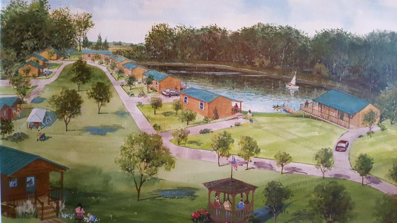 Country Cabins Hotel Chariton Luaran gambar